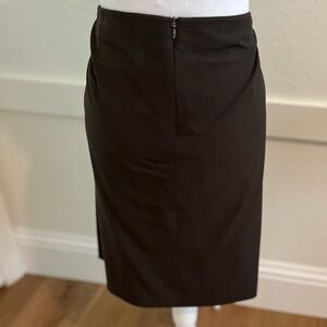 Lightweight wool brown skirt Armani 12